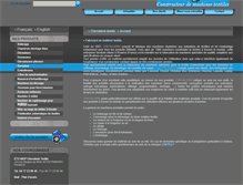 Tablet Screenshot of chevalerin-textile.fr